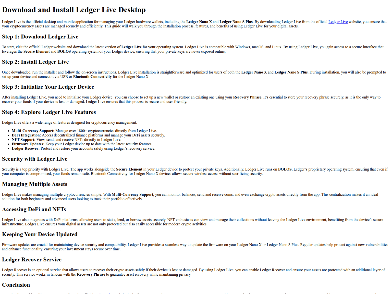 Screenshot of ledger-livee-app-desktop.pages.dev