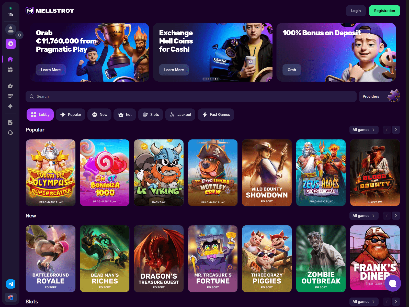 Screenshot of mellstroyhot.com