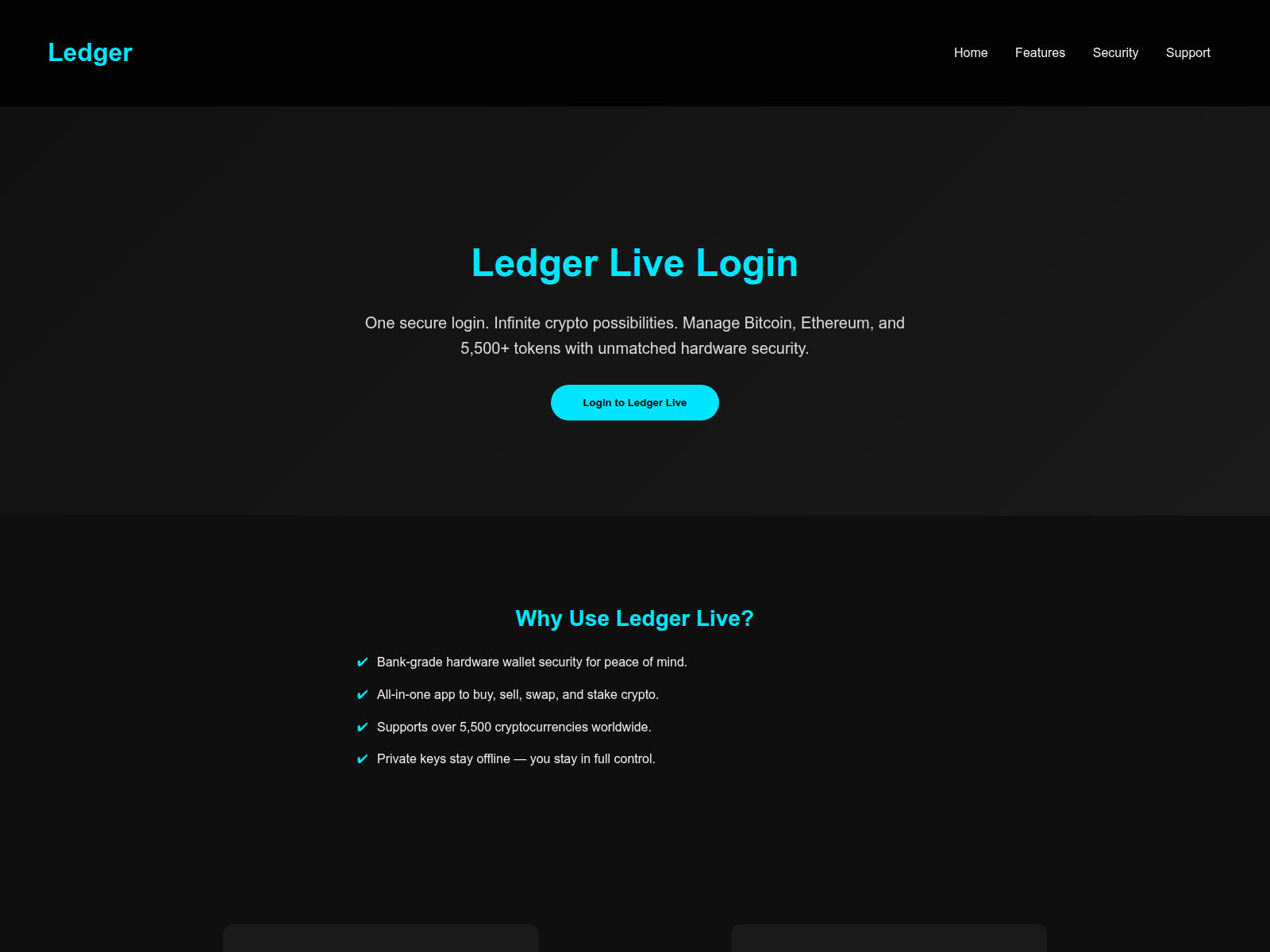 Screenshot of login-ledgr-live-io.pages.dev