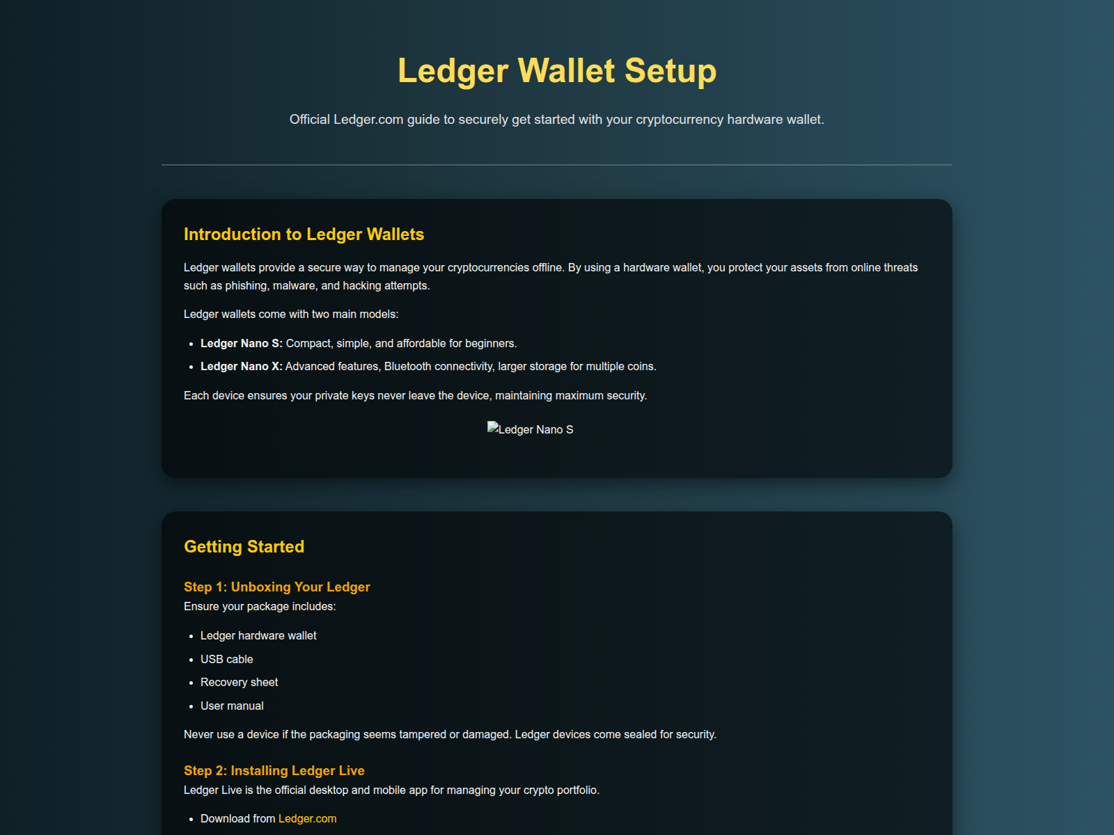 Screenshot of io-ldger-usa-en.pages.dev