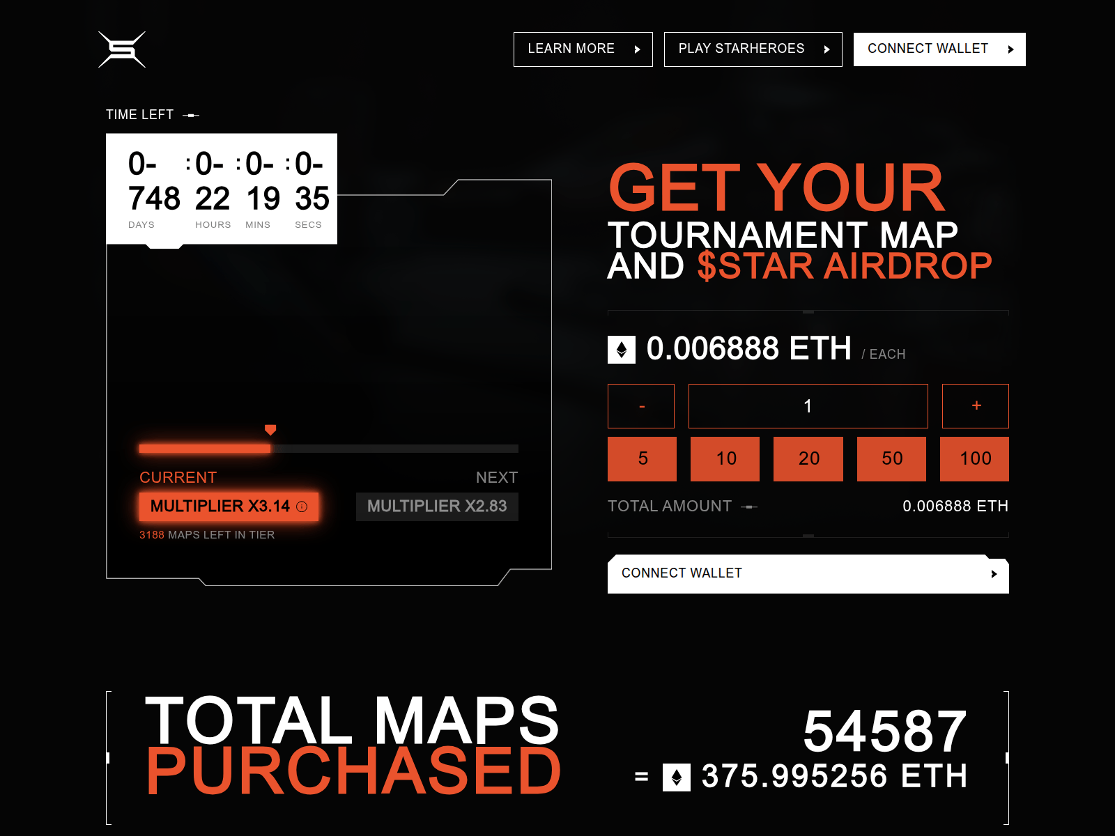 Screenshot of claims-starheroes.pages.dev