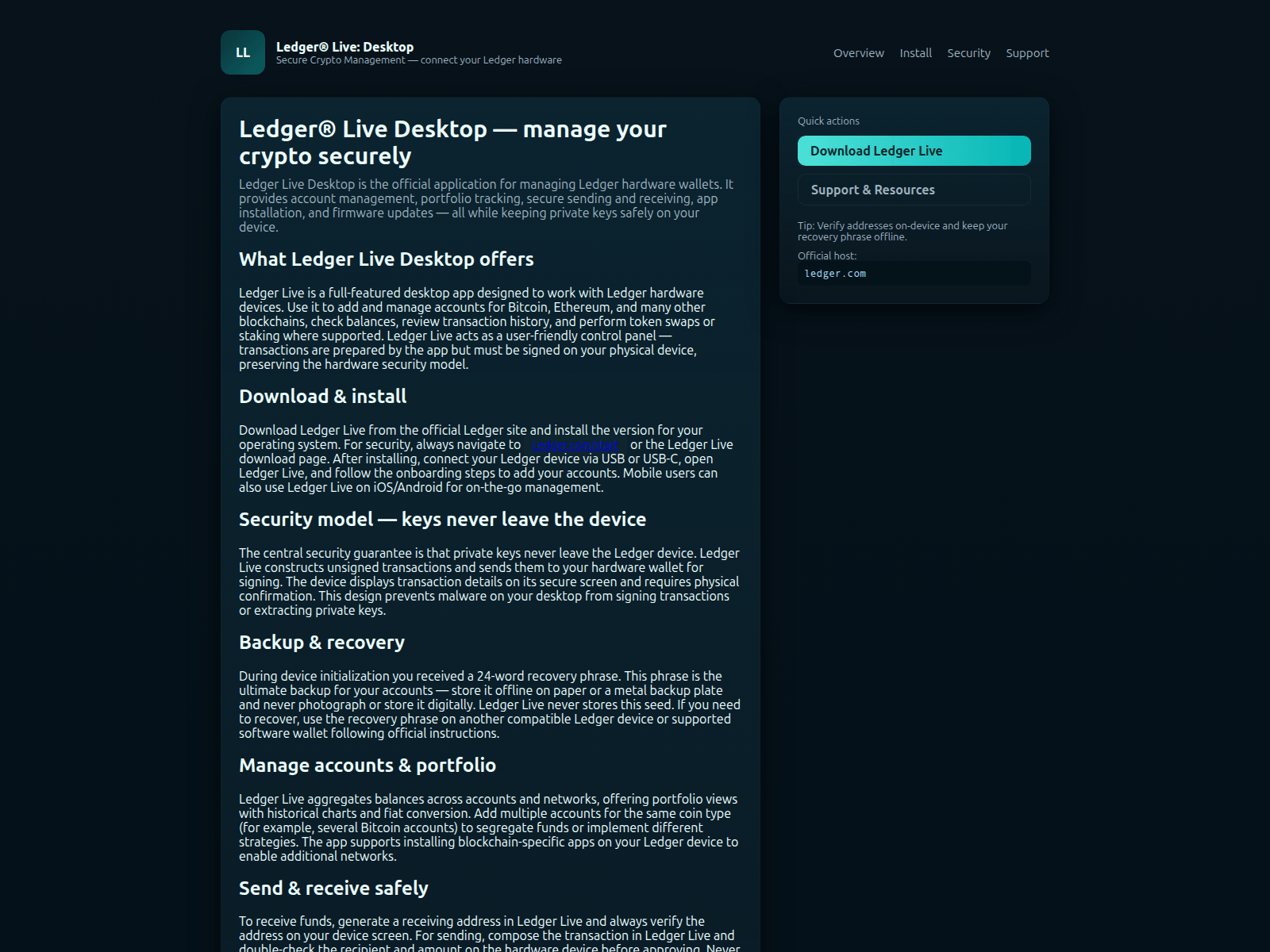 Screenshot of ledjor-live.pages.dev