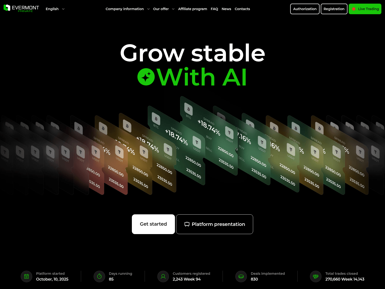 Screenshot of evermontprivate.com
