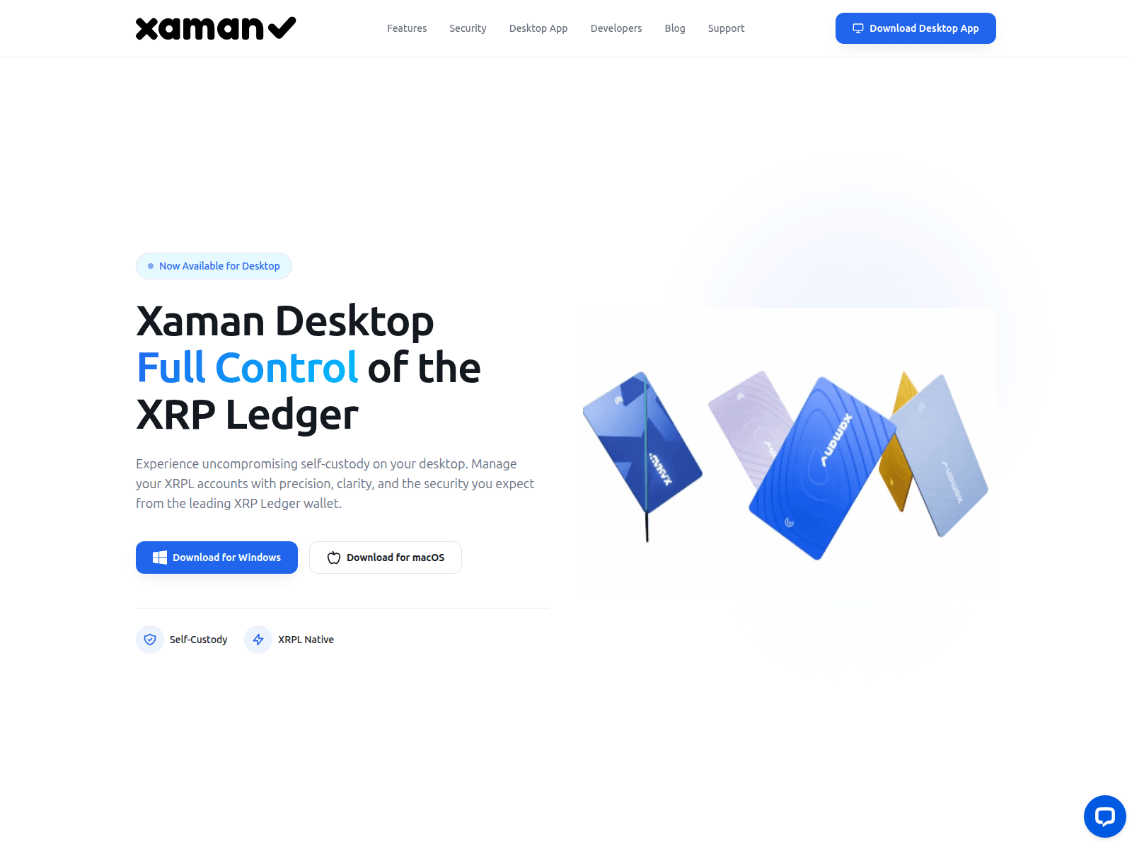 Screenshot of xamanwallet.download
