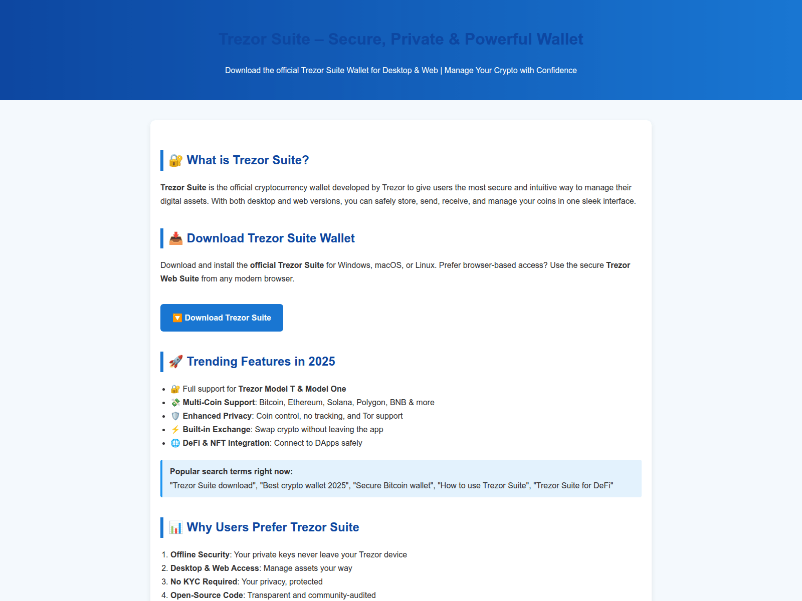Screenshot of app-trezar.pages.dev