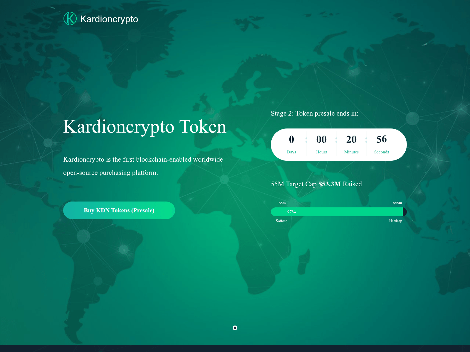 Screenshot of kardioncrypto.icu
