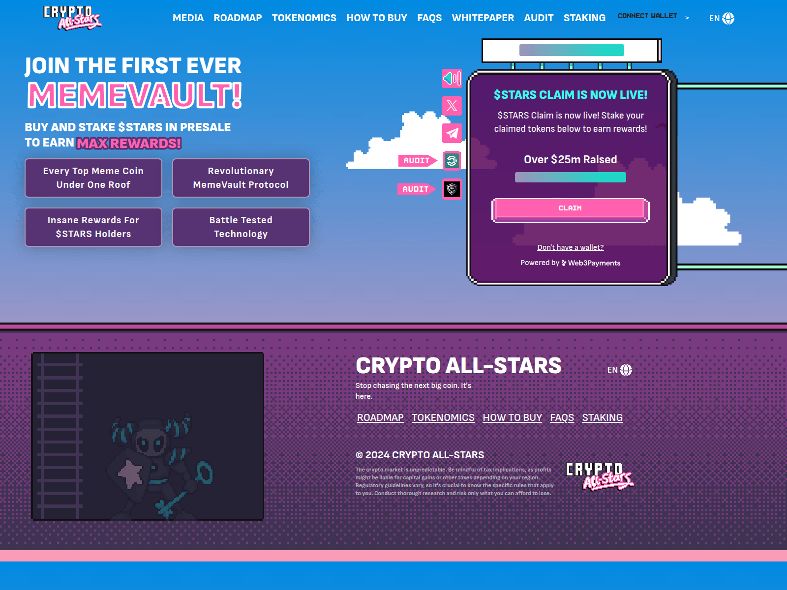 Screenshot of claim-cryptoallstars-cco.pages.dev