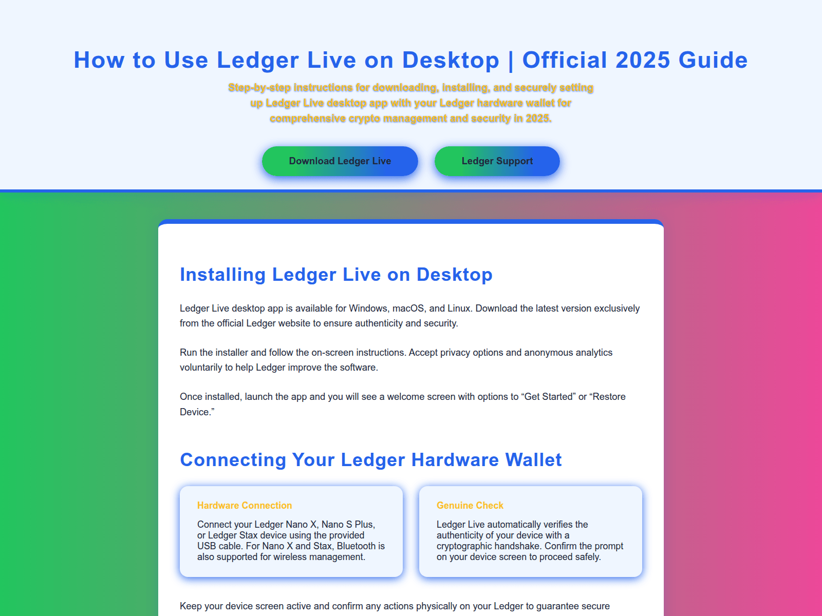 Screenshot of ledeger-liv-desktop.pages.dev