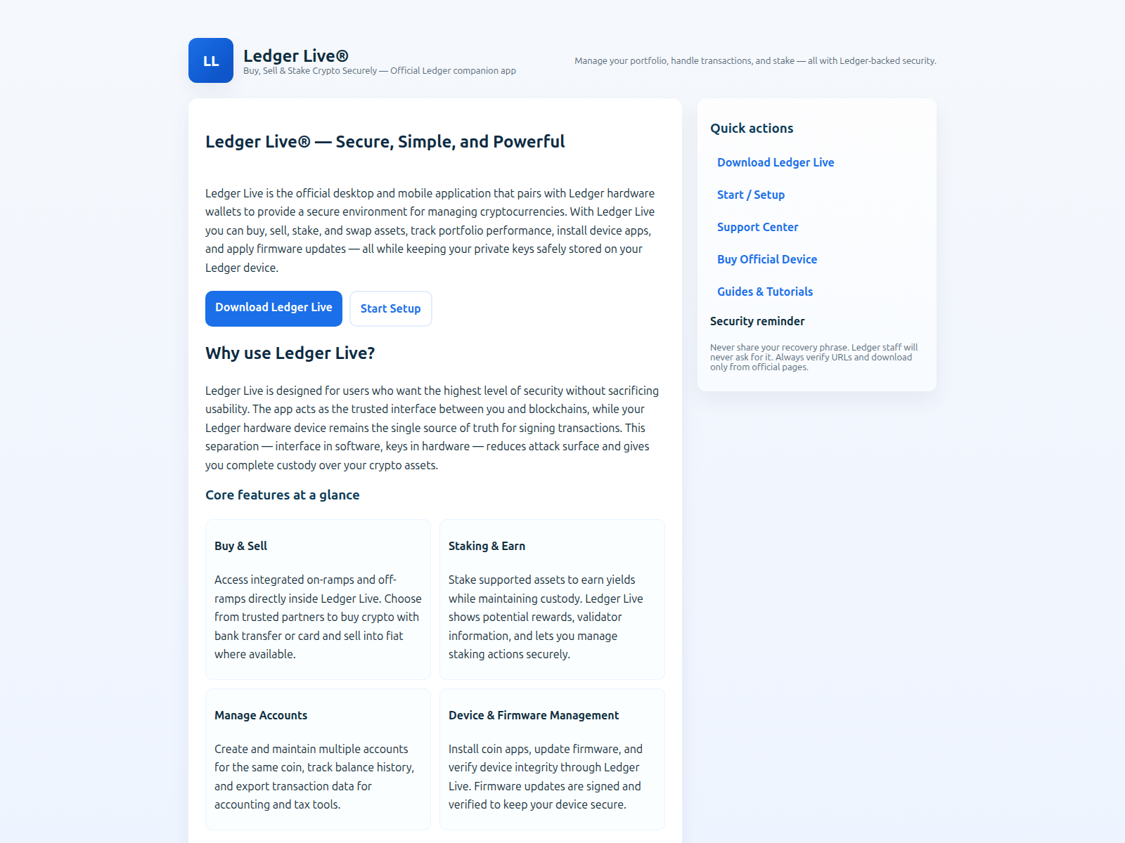 Screenshot of start-ledjr-live.pages.dev