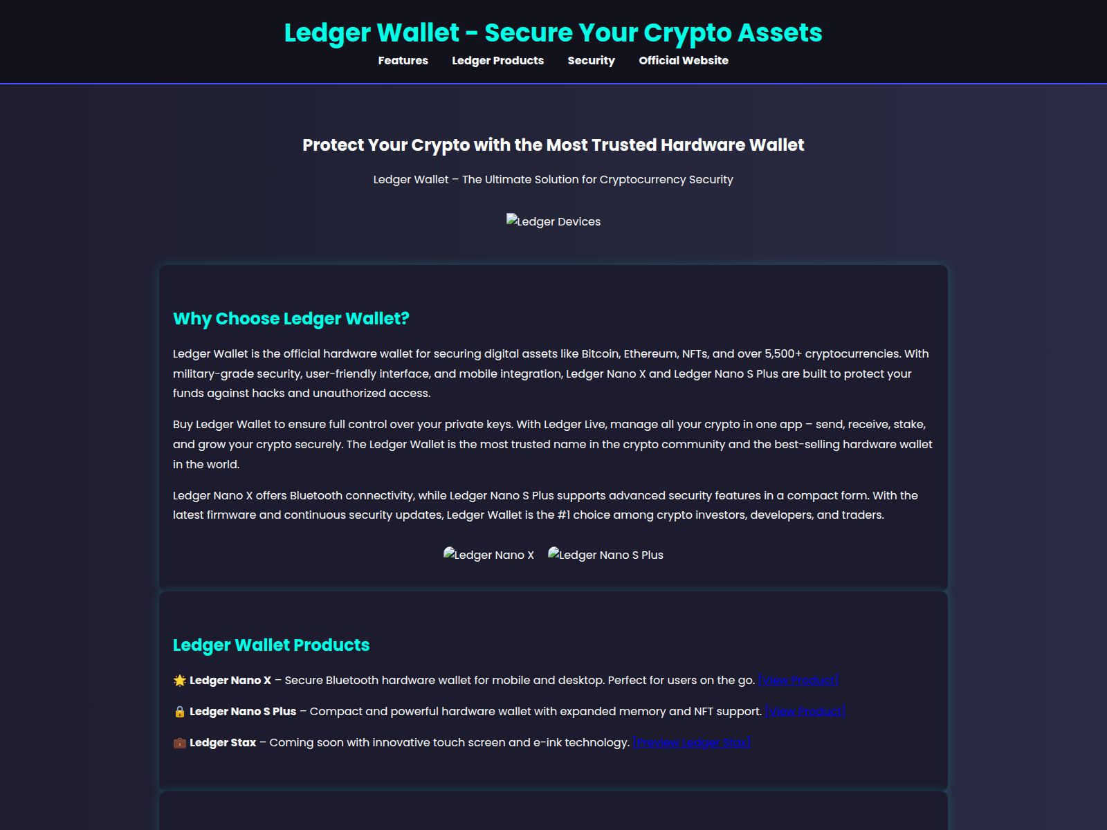 Screenshot of us-ledgerr-wallet.pages.dev