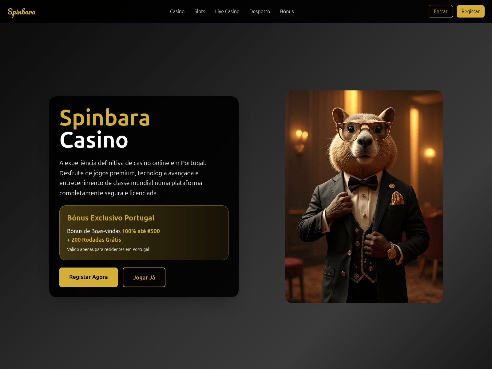 Screenshot of spinbaraslots.live