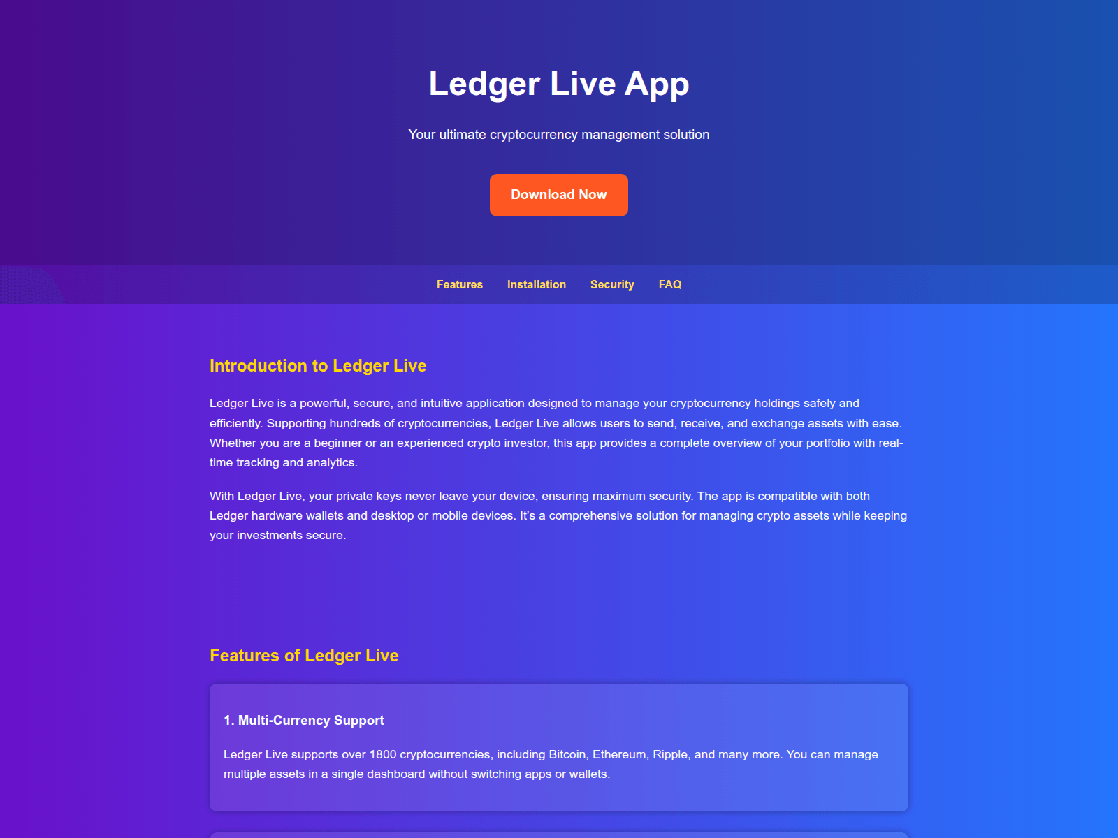 Screenshot of ladger-live-app-download.pages.dev