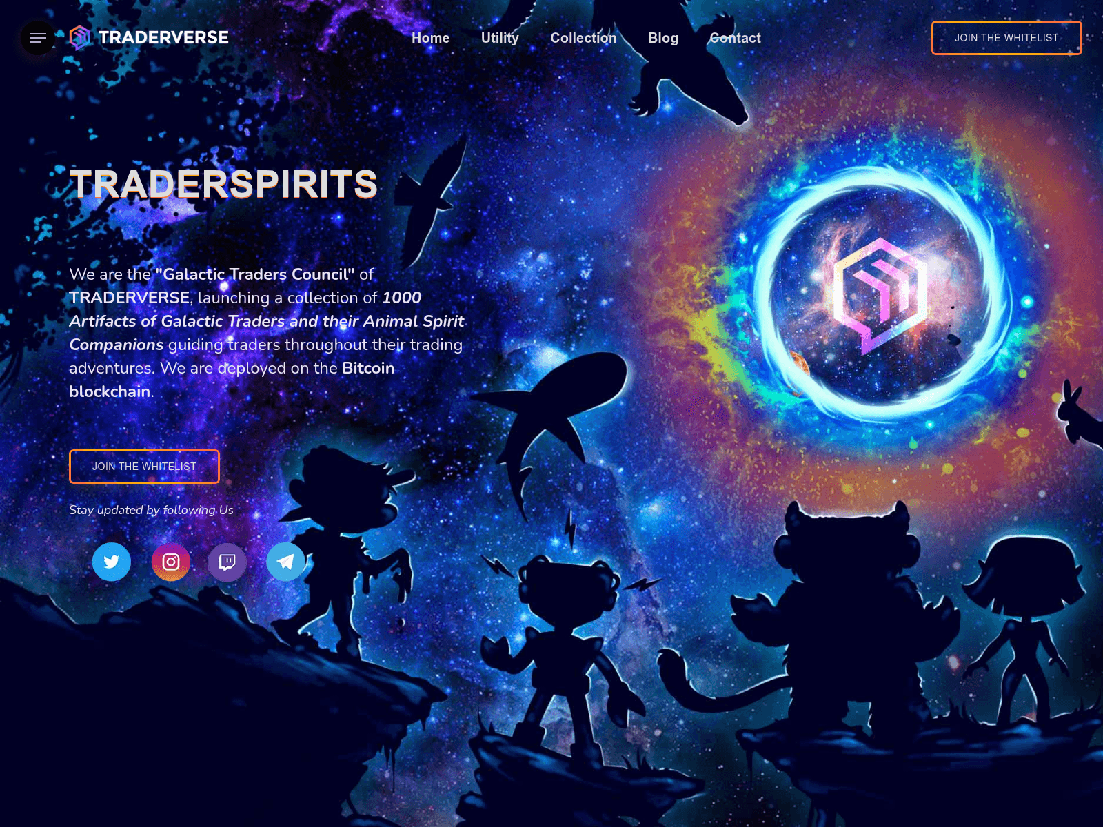 Screenshot of www.traderspirits.io