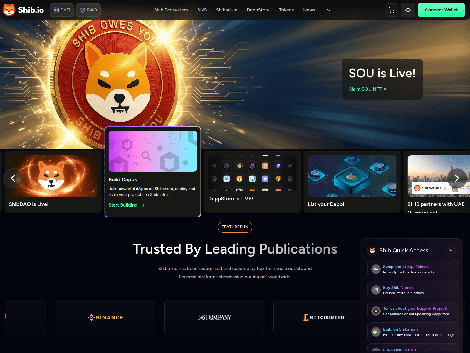 Forensic screenshot of shibprotocol.net