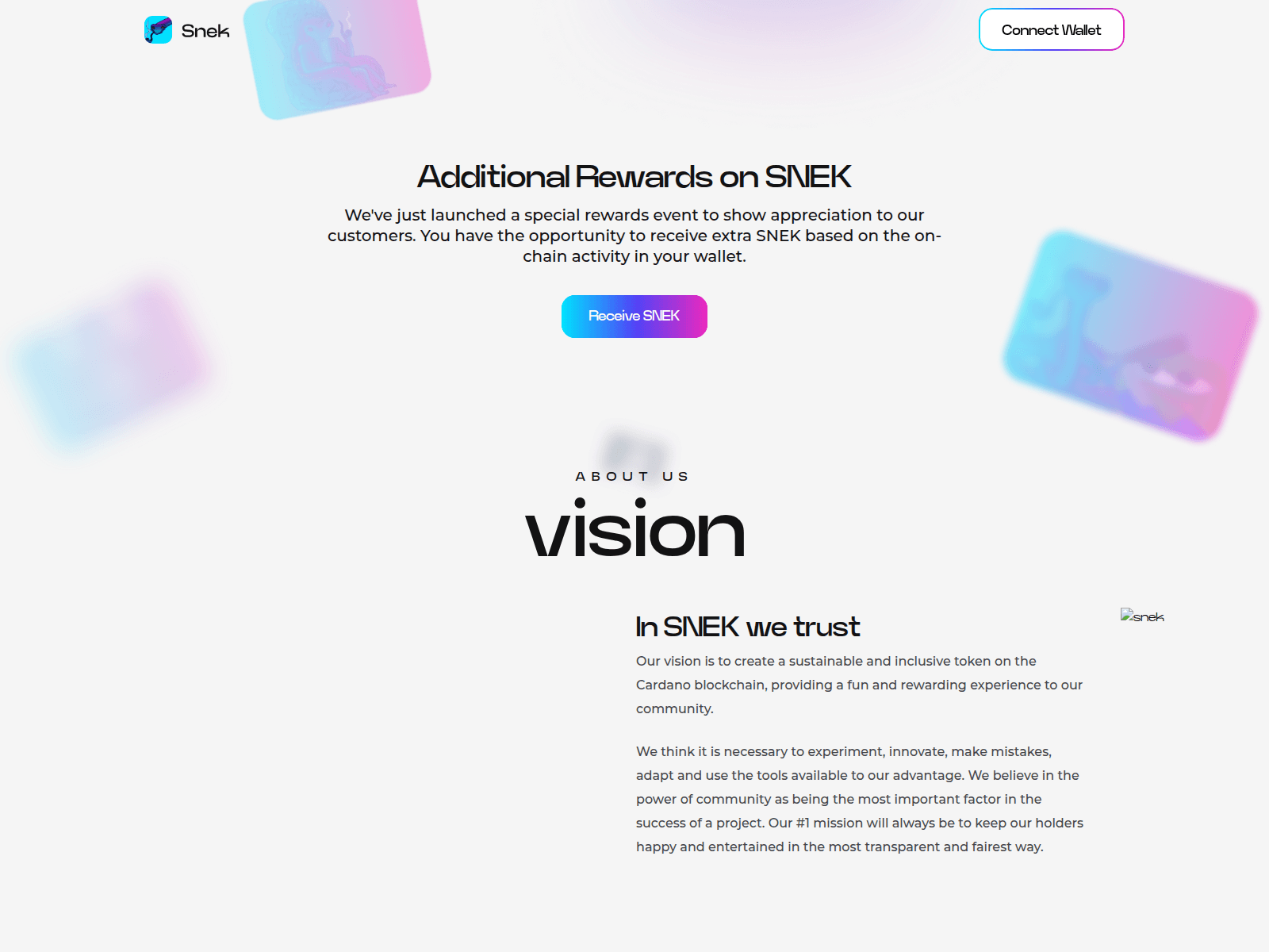 Screenshot of snekprize.net