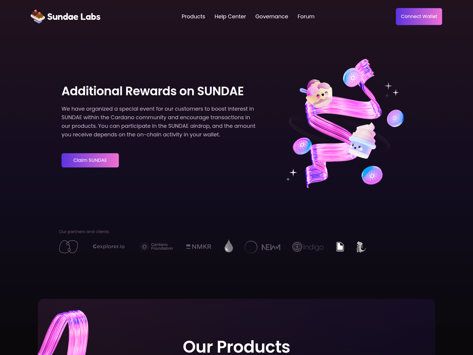 Screenshot of sundaedao.net