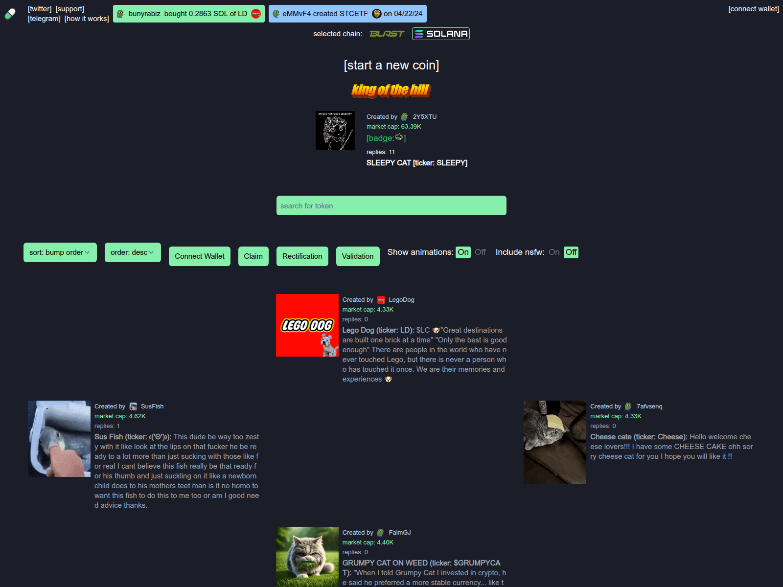 Screenshot of pumps.pages.dev