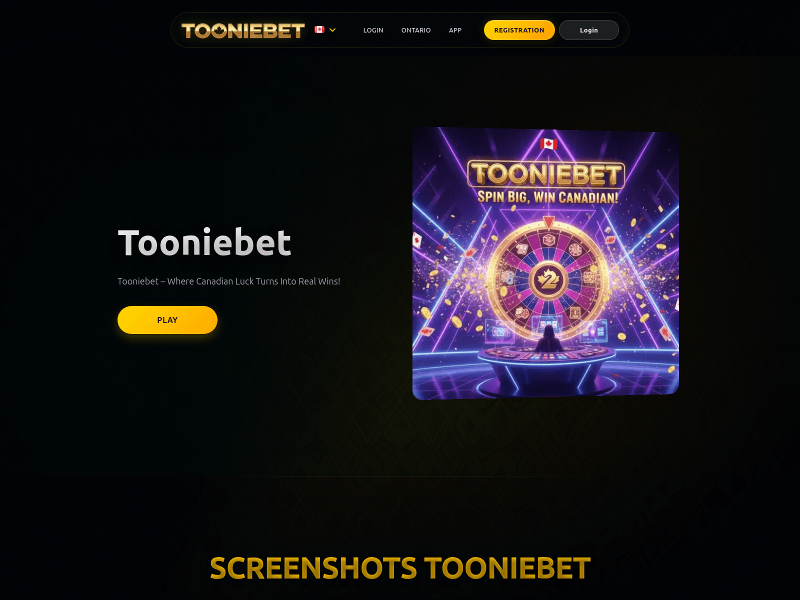 Screenshot of tooniebet.online