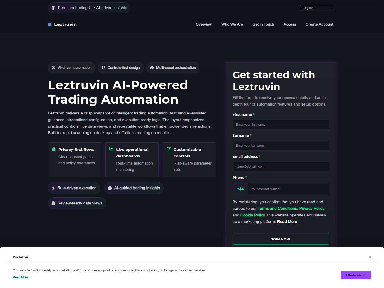 Screenshot of leztruvin.pro