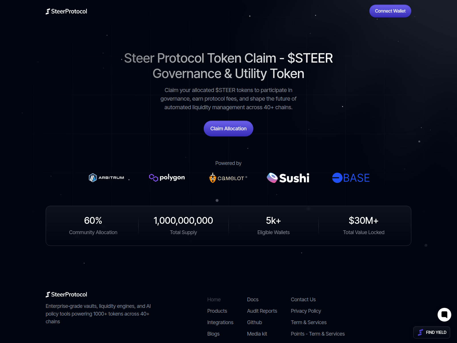 Forensic screenshot of airdrop-rcadia.xyz