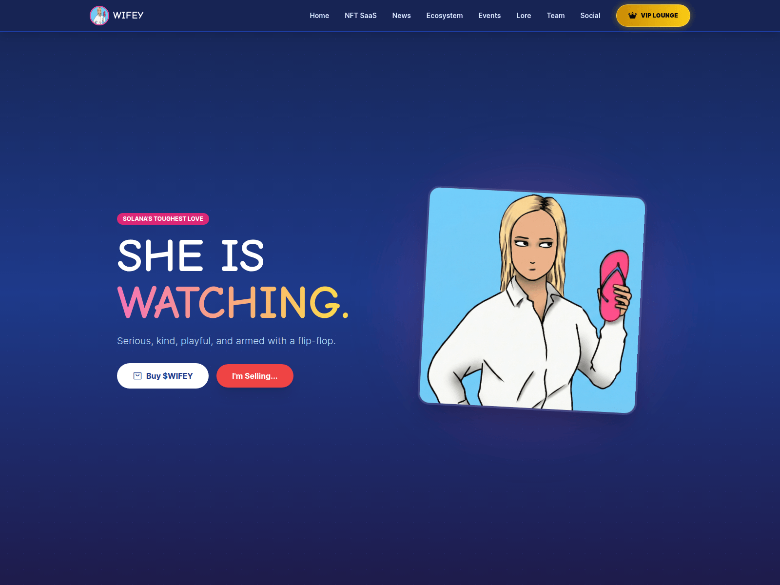 Screenshot of wifeysaas.pages.dev