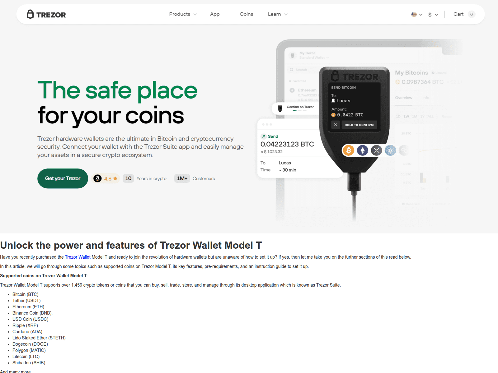 Screenshot of trazourwollets.webflow.io