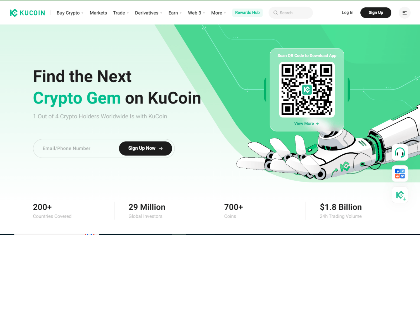 Screenshot of kuucoinlogind.webflow.io