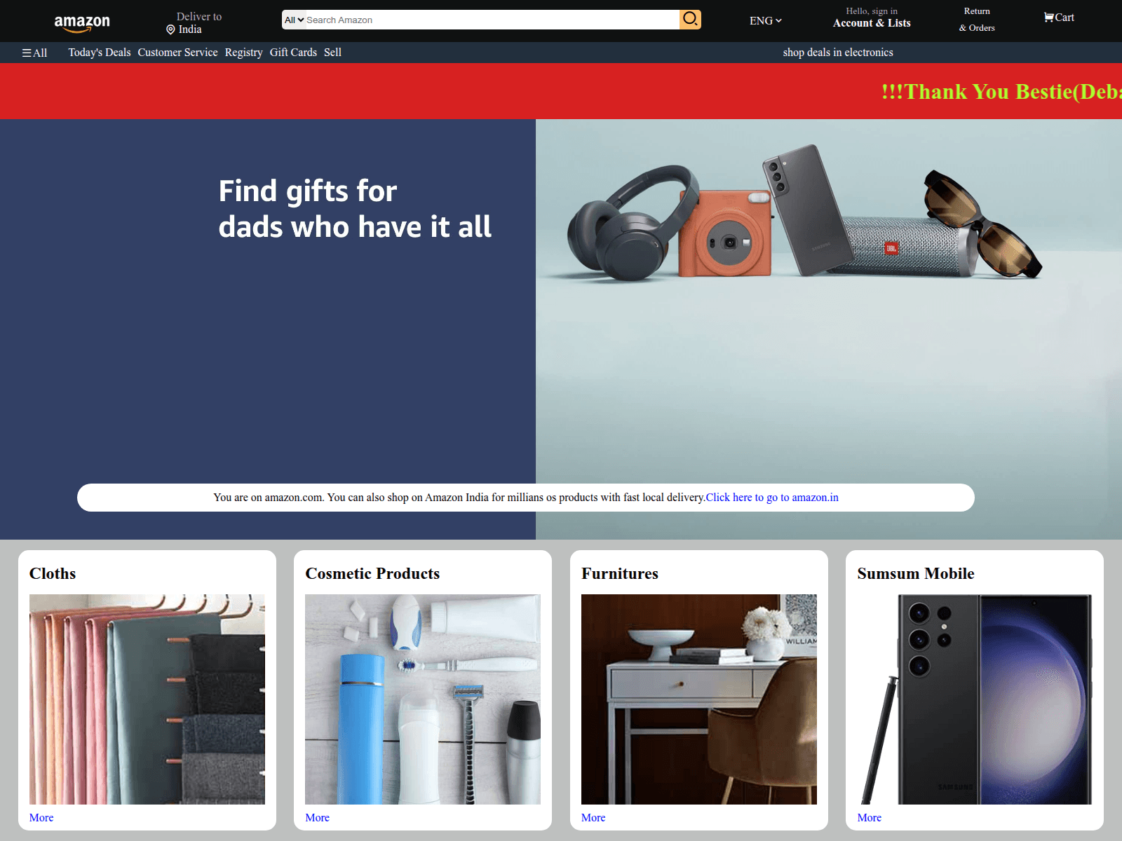Forensic screenshot of chintu-code.github.io