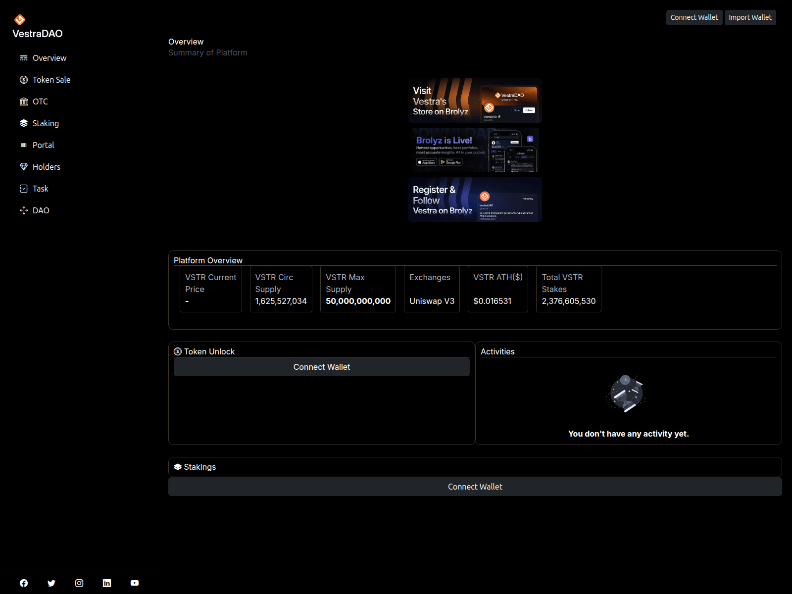 Forensic screenshot of app.vestradao.help