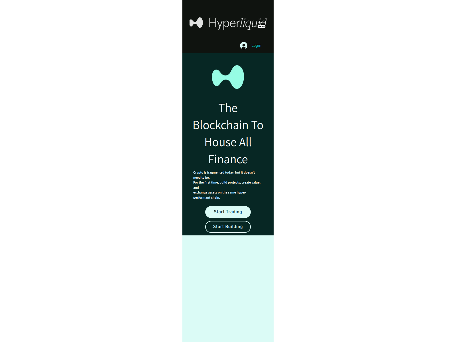 Screenshot of hyperliquidstake.com