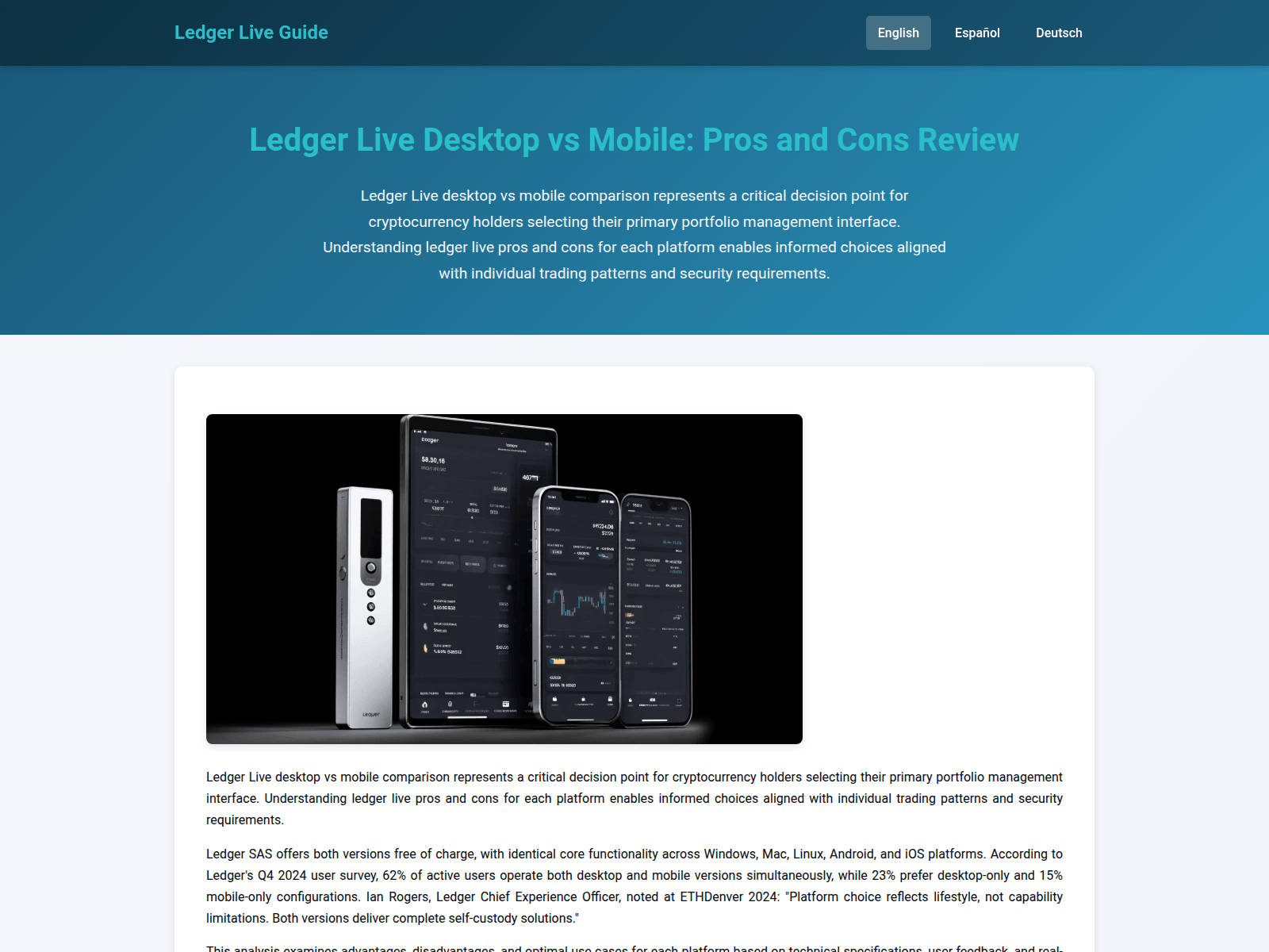 Screenshot of ledger-live-pros.com