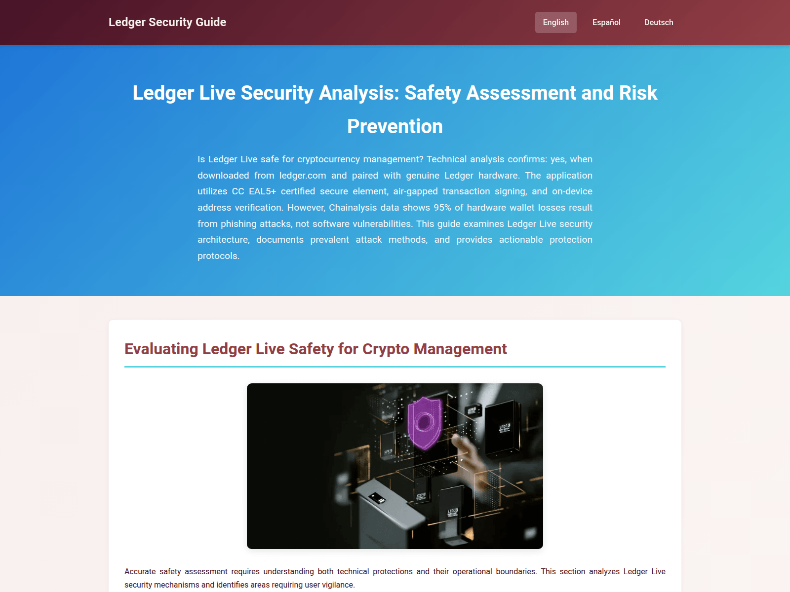 Screenshot of ledger-live-security.org