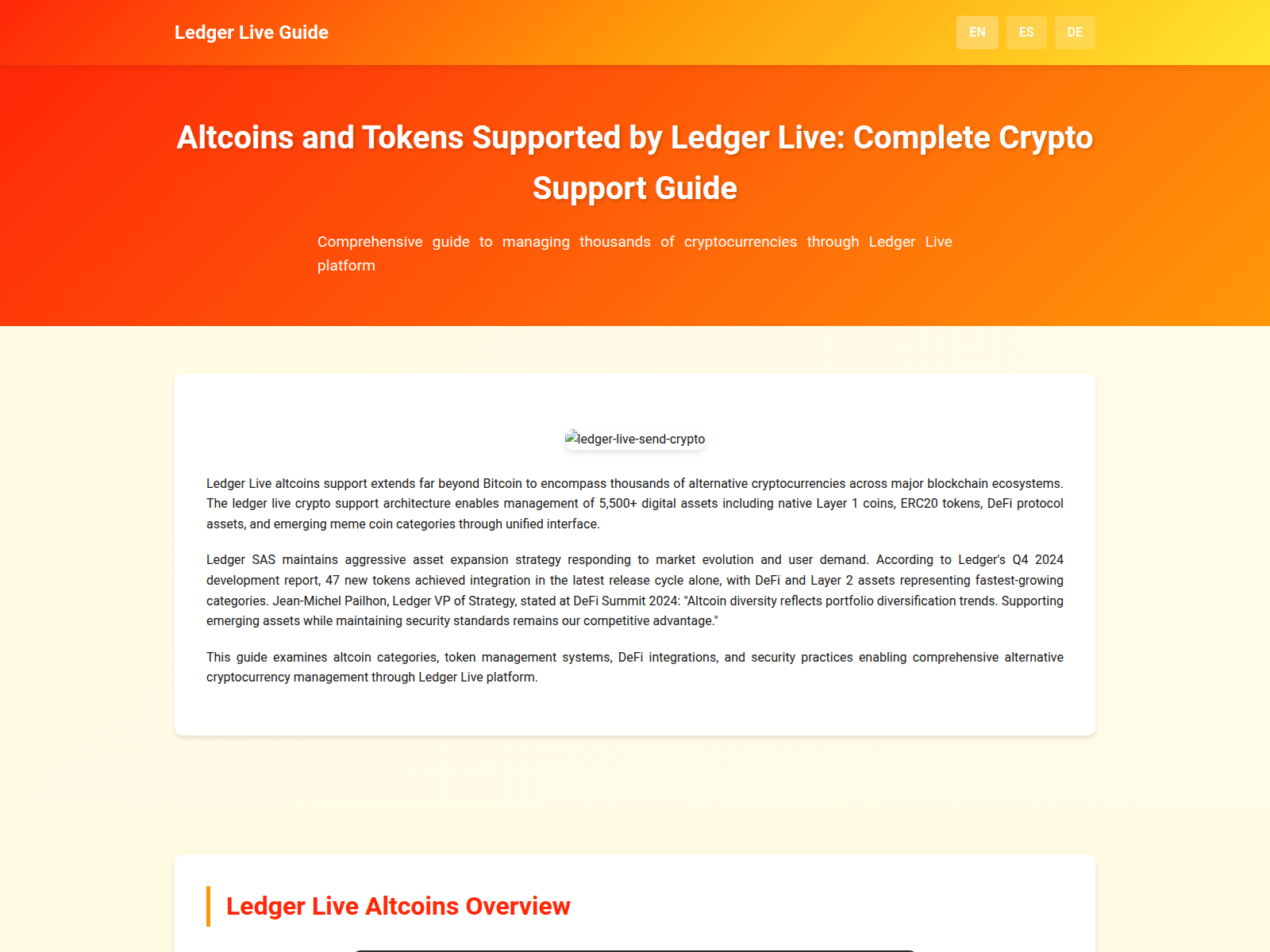 Screenshot of ledger-live-tokens.com