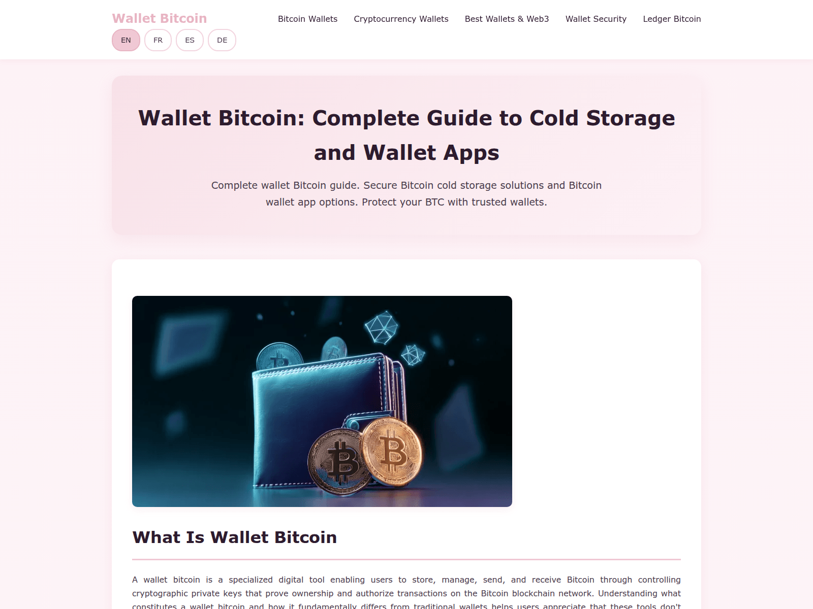 Screenshot of ledger-wallet-apps.com