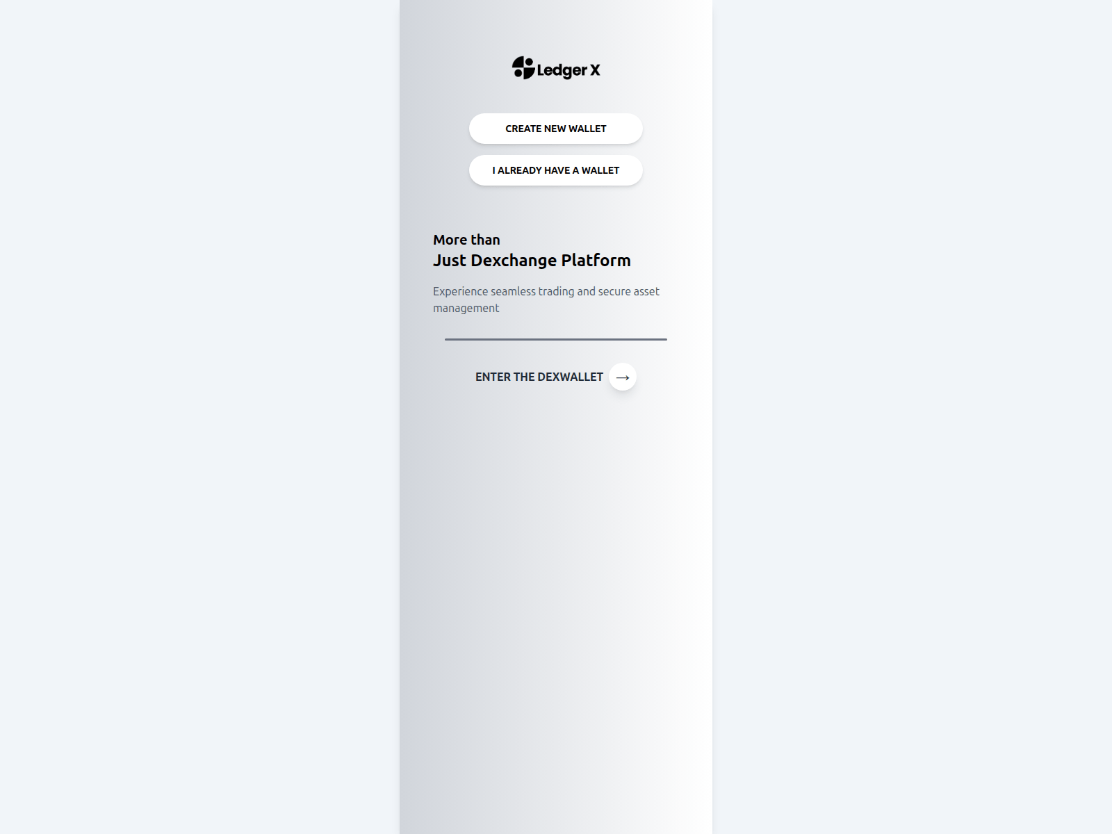 Screenshot of ledger-wallet.cloud
