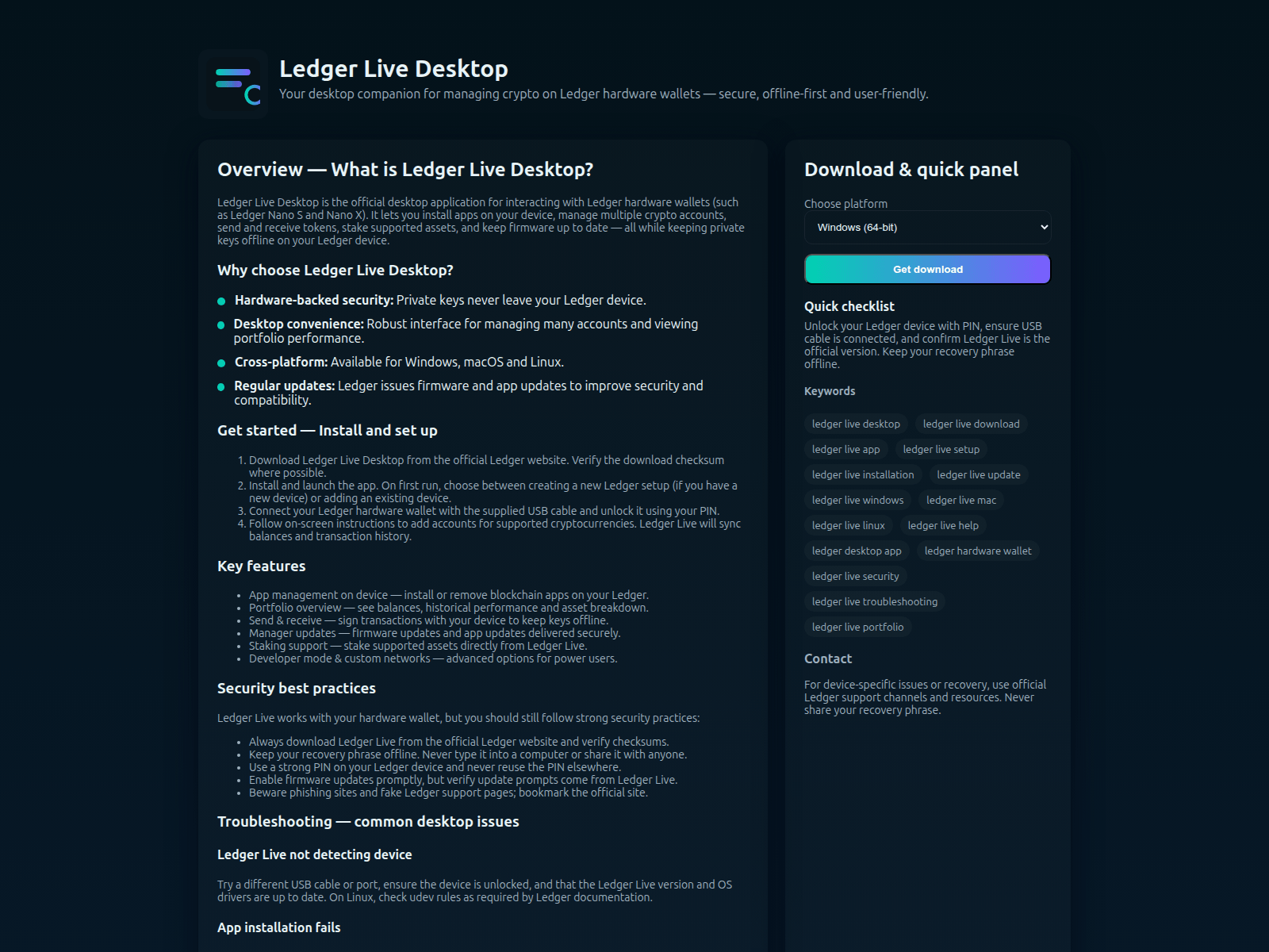 Screenshot of seo-leder-live-desktop.pages.dev
