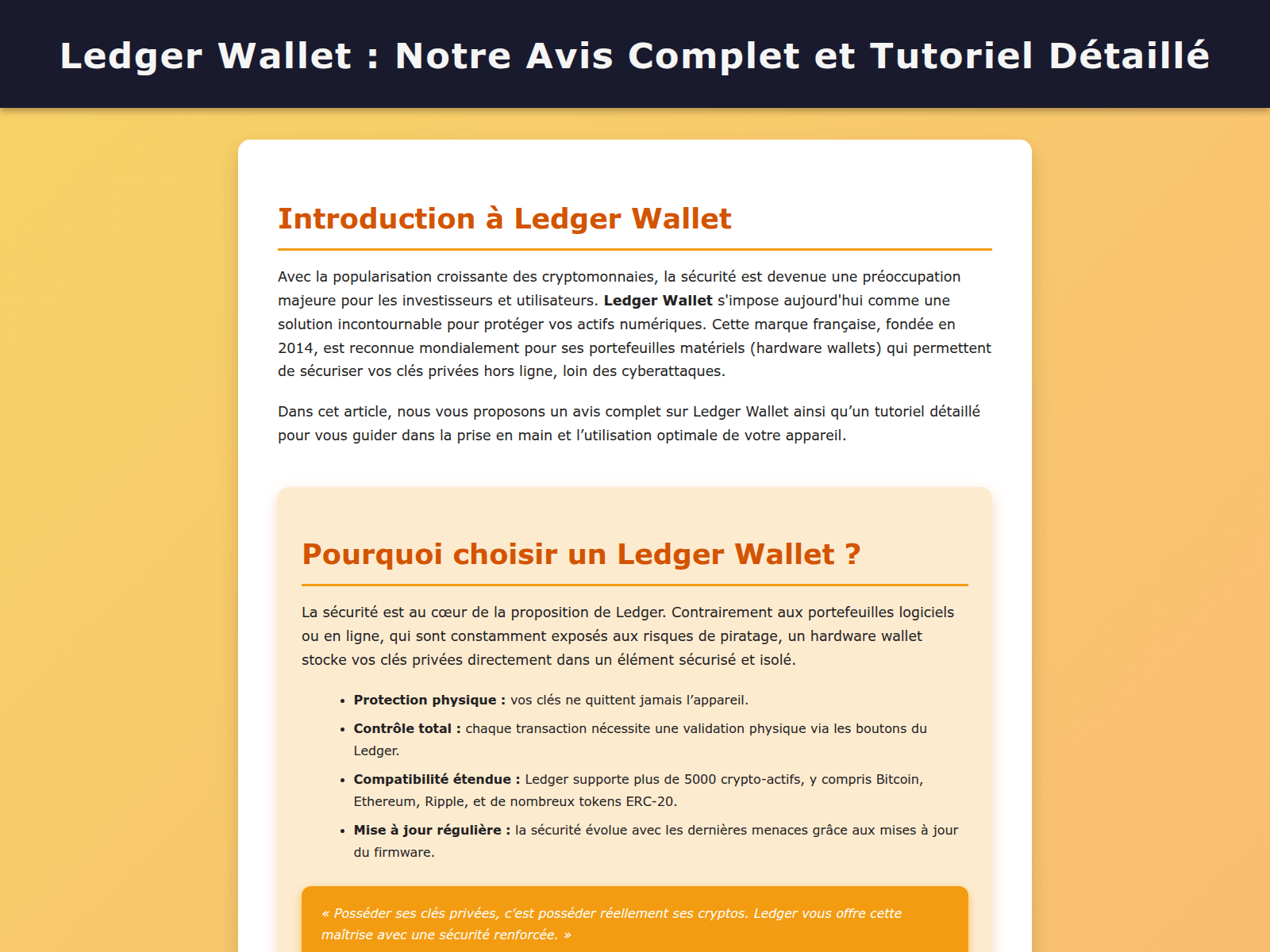 Screenshot of ledger-wallet--doc.pages.dev