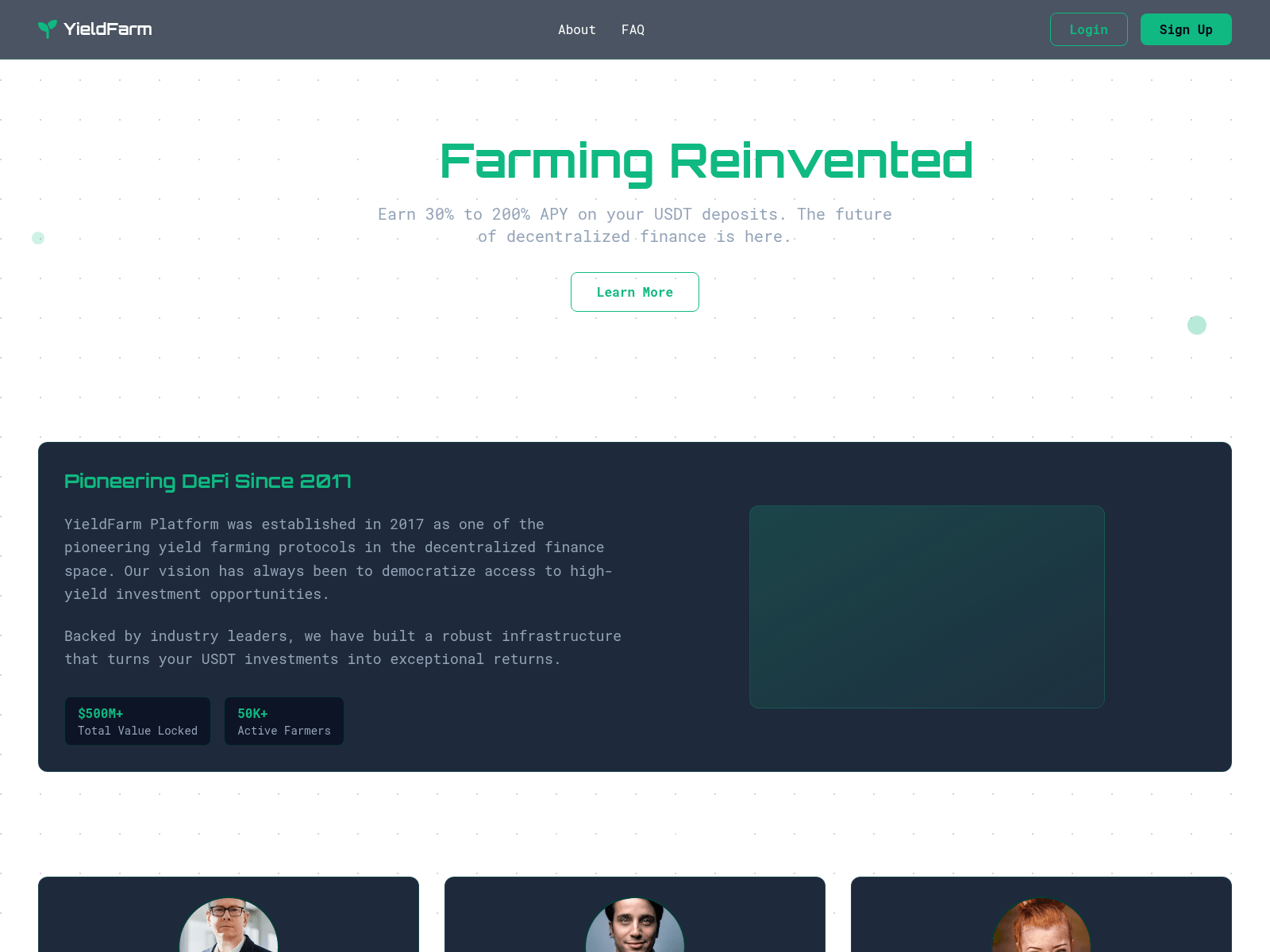 Screenshot of yield-farm.online