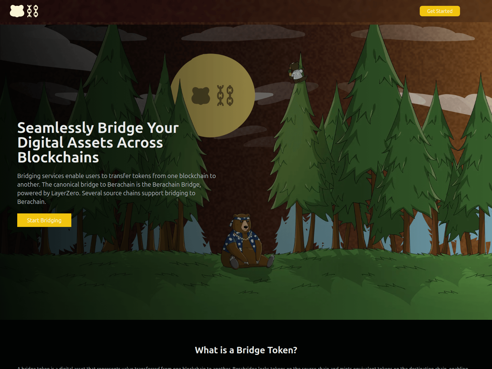 Screenshot of bchain2.pages.dev