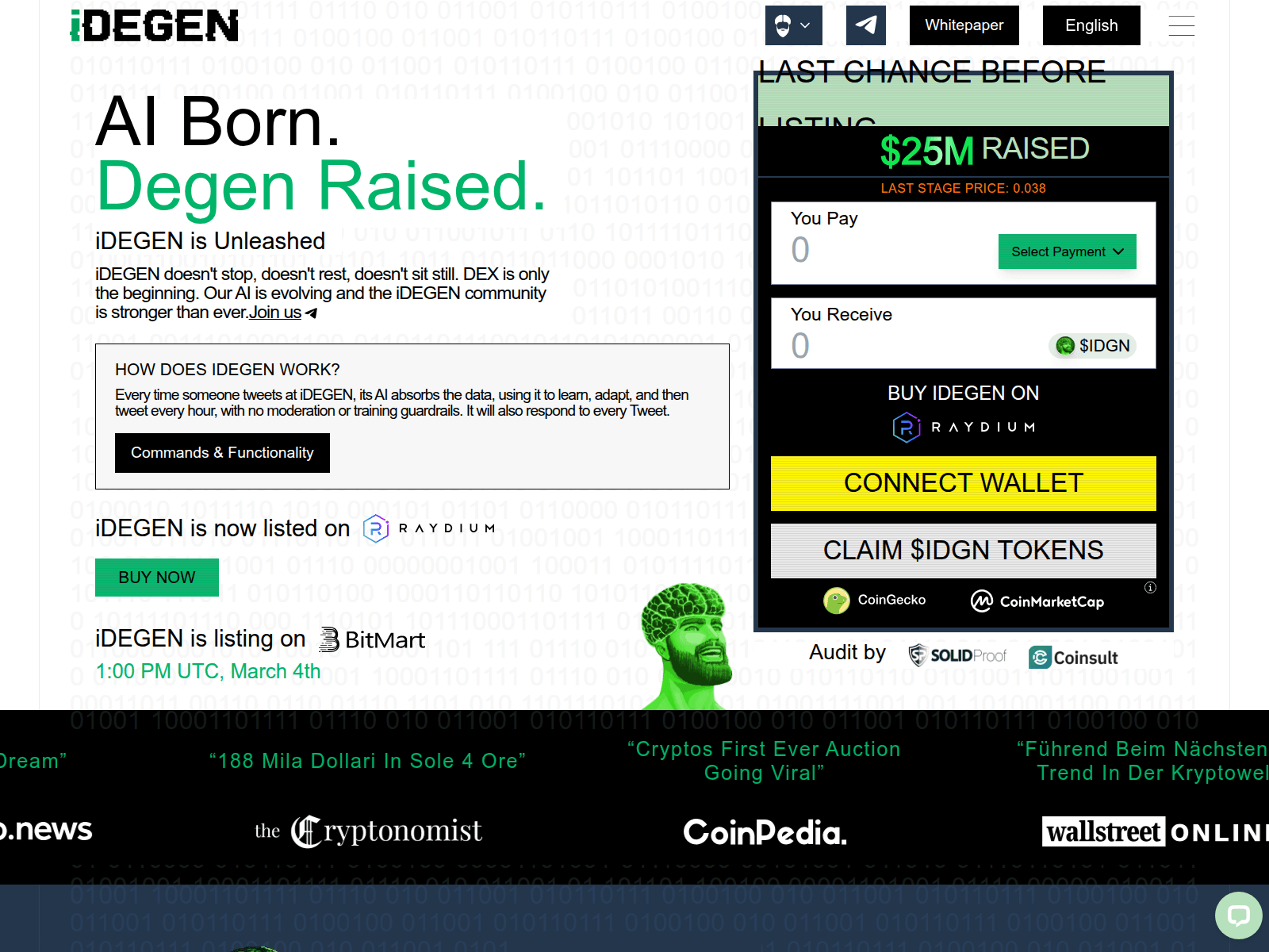 Screenshot of idgn.pages.dev
