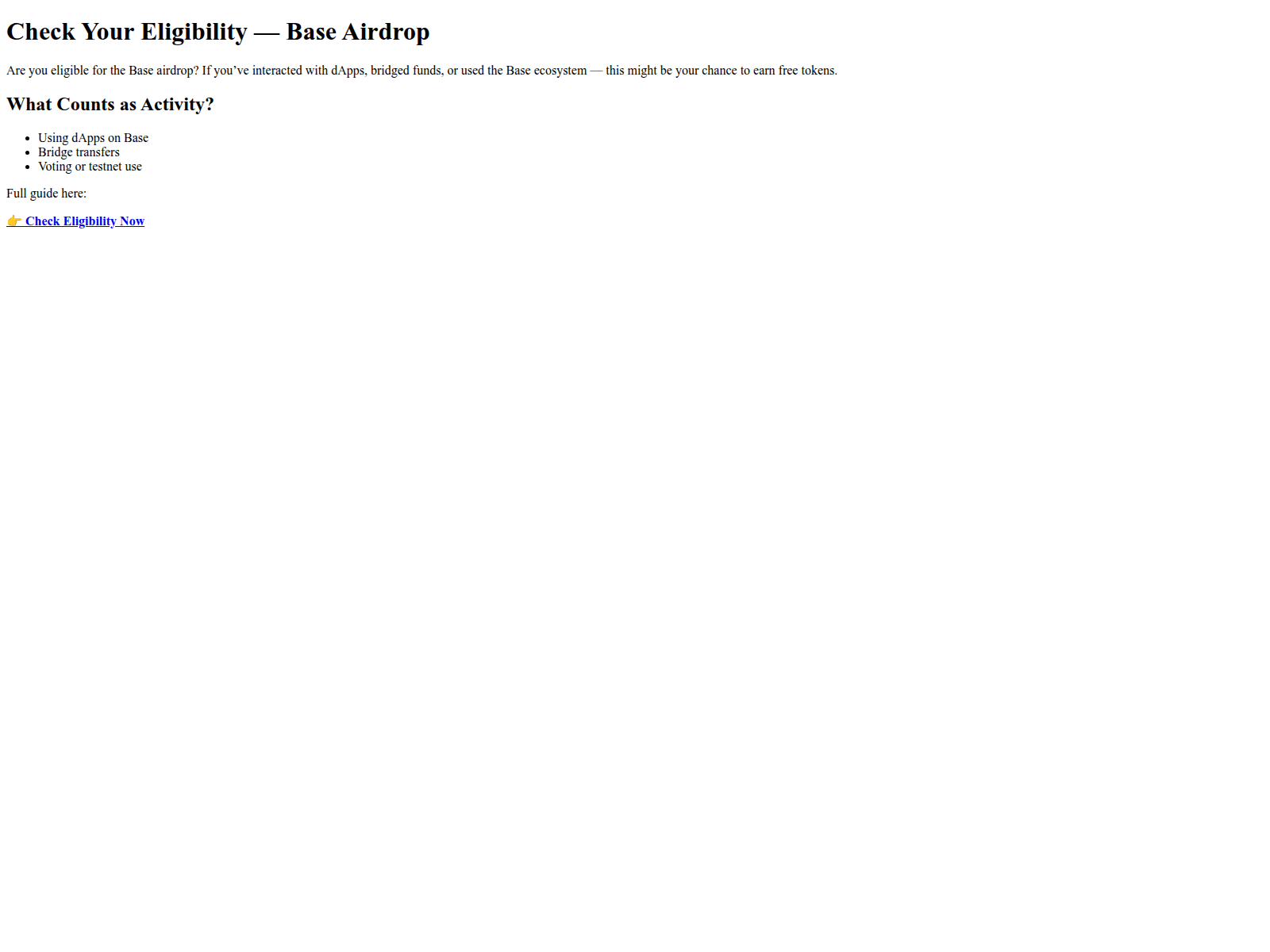 Screenshot of check-base-airdrop-eligibility.pages.dev