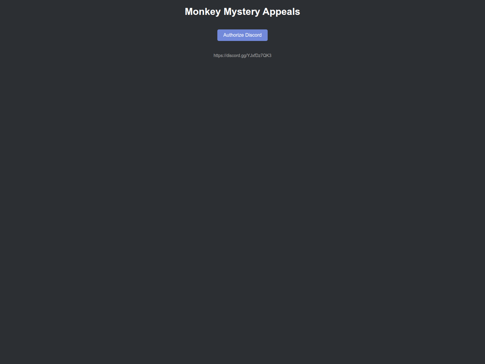 Screenshot of monkey-mystery-appeal.pages.dev
