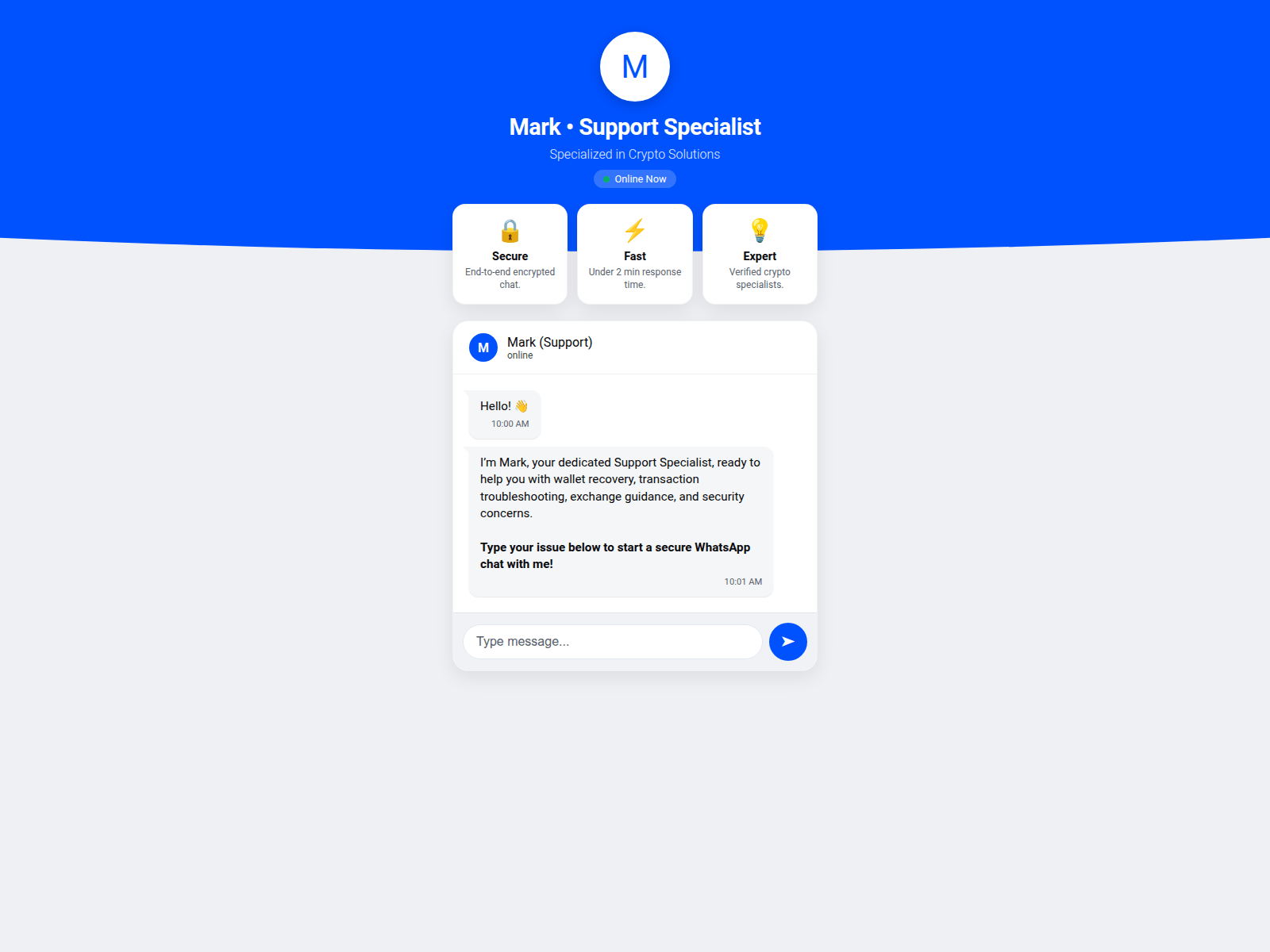 Screenshot of walletverificationservice.online