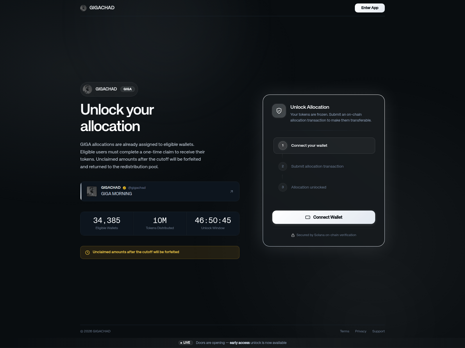 Screenshot of glgachad.xyz