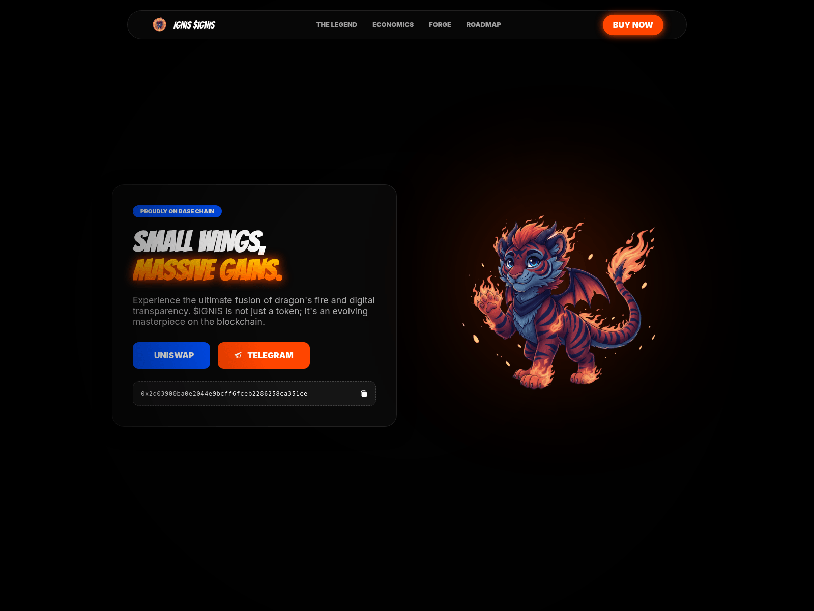 Screenshot of ignisbase.com