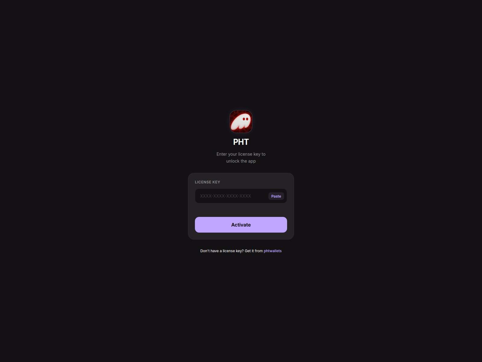 Screenshot of phtwallet.com