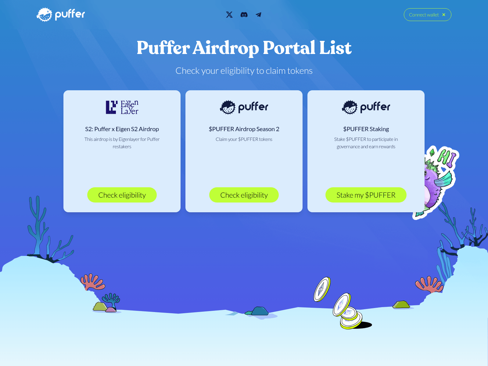 Screenshot of puffer-cmf.pages.dev