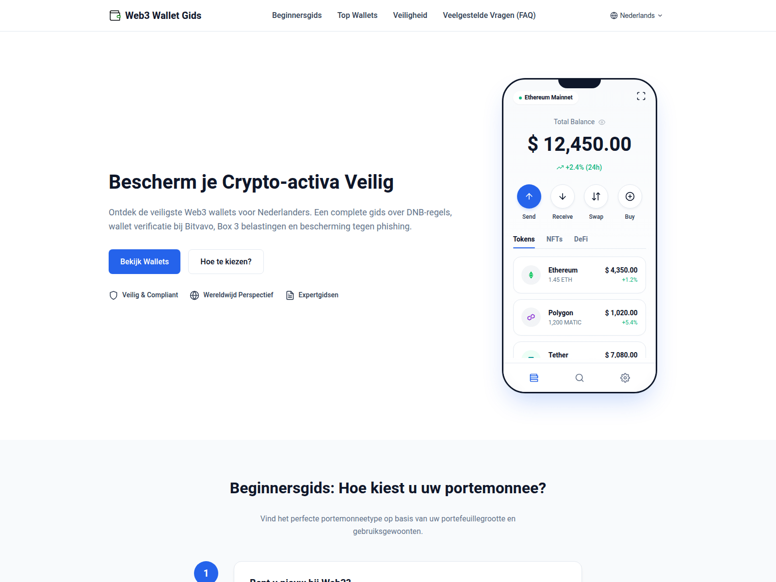 Screenshot of walletn1.com
