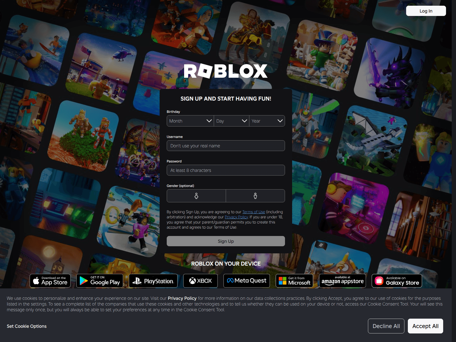 Forensic screenshot of roprxy.xyz