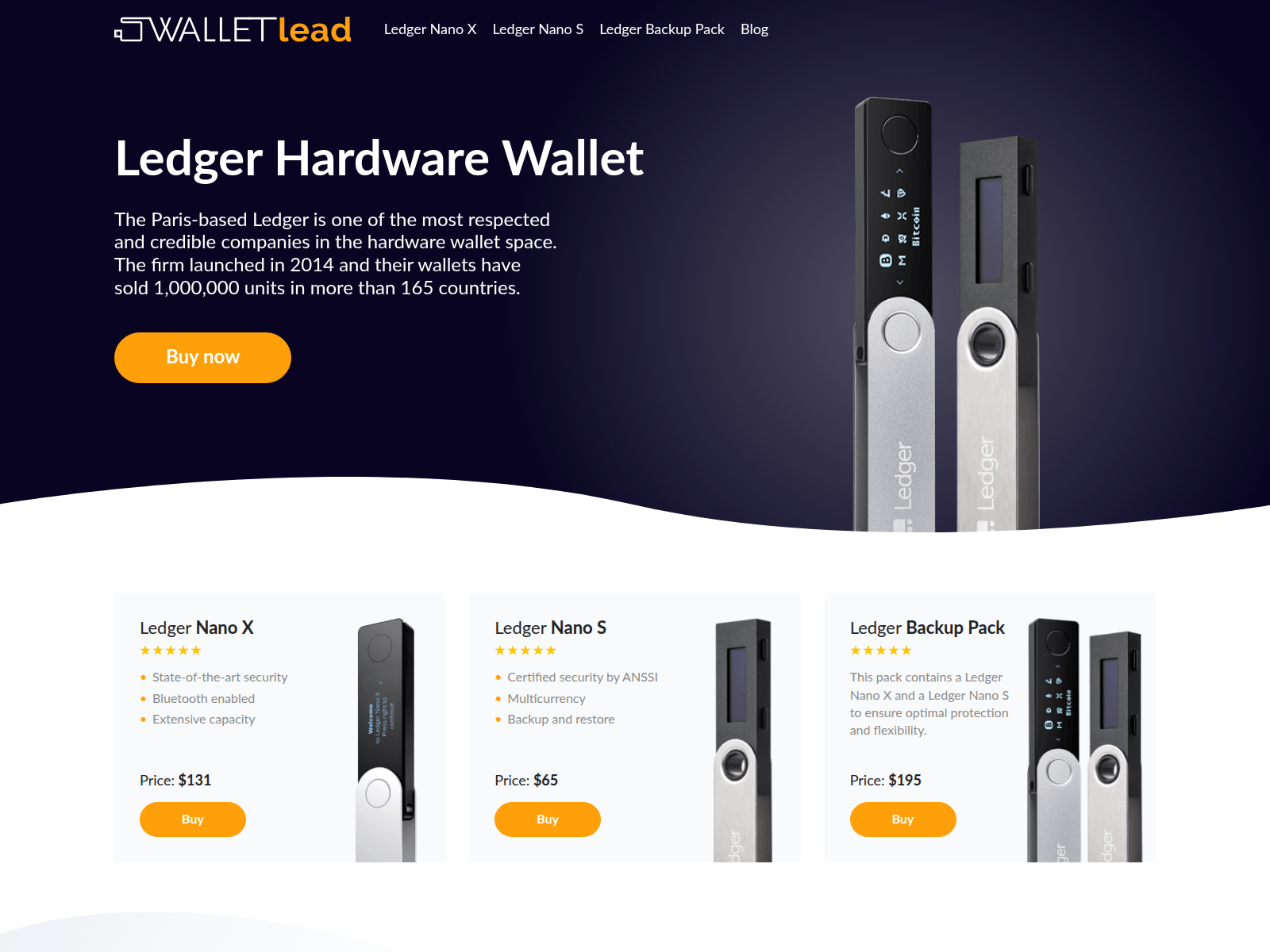 Screenshot of walletlead.net